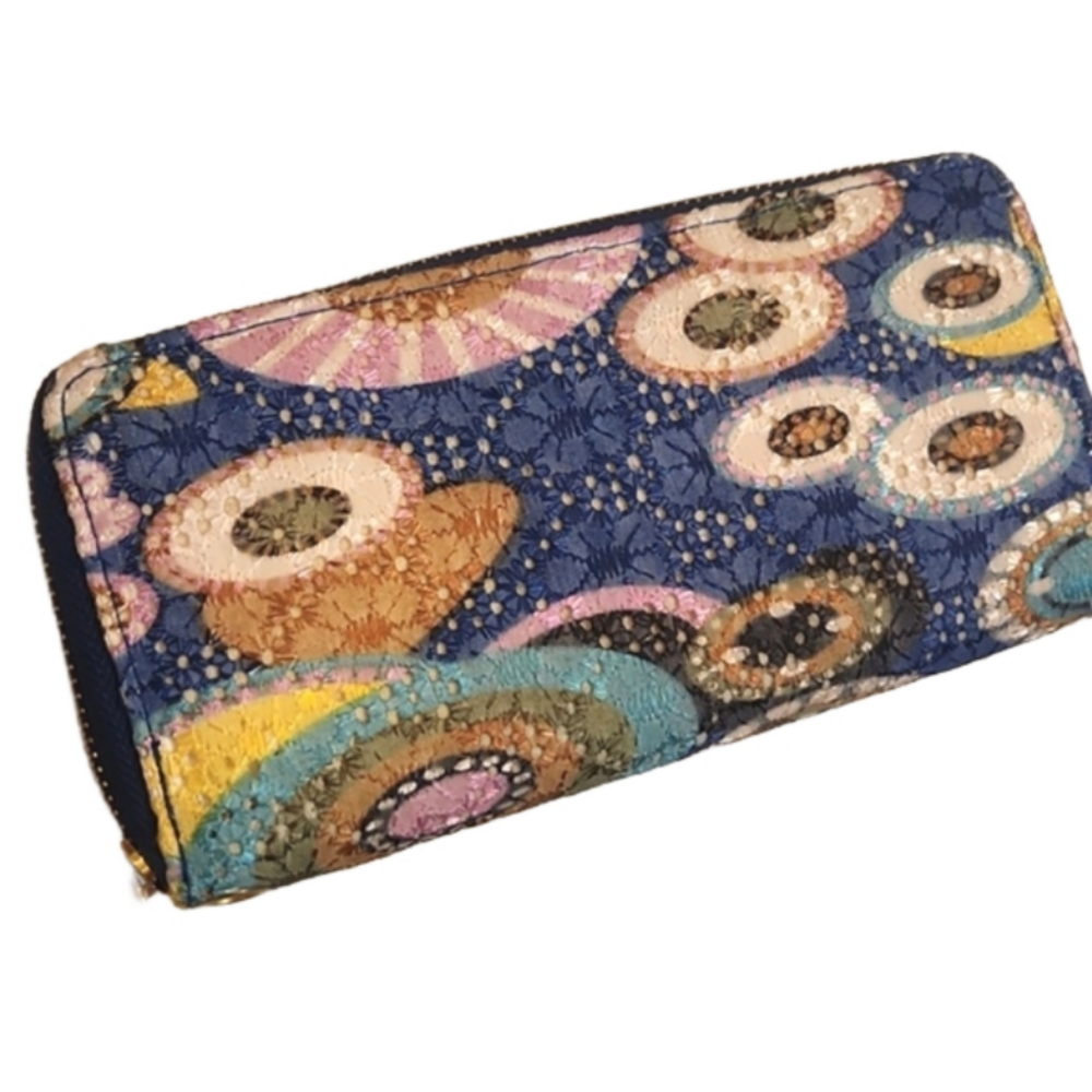 Source Unknown Multicolor Artistic Women's Wallet